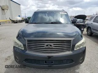 2013 Infiniti QX56 with VIN JN8AZ2NE2D9040452, listed as a Copart auction lot 55810675 with 219,713 mi miles and Clean Title. Bid and sale history available at DreamBid. Image 5.