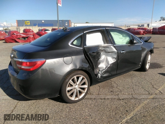 2014 Buick Verano Convenience Group with VIN 1G4PR5SK8E4225374, listed as a IAAI auction lot 36706010 with 1 mi miles. Bid and sale history available at carsss.com. Image 4.