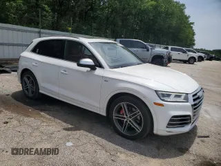 2018 Audi SQ5 Premium Plus с VIN WA1A4AFYXJ2051386, выставлен на аукционе Copart как лот 56706155 с пробегом 93 947 миль миль и Списание • Salvage title. История ставок и продаж доступна на DreamBid. Изображение 4.
