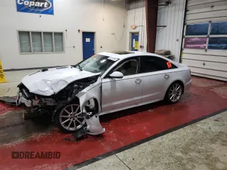 2017 Audi A6 Premium Plus with VIN WAUG8AFC1HN012605, listed as a Copart auction lot 83251664 with 0 mi miles and Salvage Title. Bid and sale history available at carsss.com. Image 1.