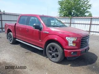 2016 Ford F-150 XLT with VIN 1FTEW1EP0GKF34632, listed as a IAAI auction lot 42554342 with 89,571 mi miles and . Bid and sale history available at DreamBid. Image 1.