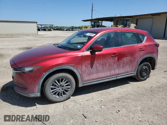 2017 Mazda CX-5 Sport with VIN JM3KFABLXH0172611, listed as a Copart auction lot 51856005 with 171,789 mi miles and Salvage Title. Bid and sale history available at carsss.com. Image 1.