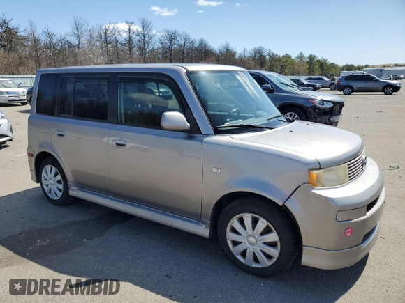 2005 Scion xB with VIN JTLKT324850179787, listed as a Copart auction lot 52159475 with 107,629 mi miles and Salvage Title. Bid and sale history available at carsss.com. Image 4.