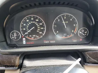 2014 BMW 5 Series 535d with VIN WBAXA5C5XED690305, listed as a Copart auction lot 87819095 with 115,673 mi miles and Salvage Title. Bid and sale history available at carsss.com. Image 9.