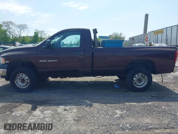 2005 Dodge 2500 ST with VIN 3D7KS26D25G833235, listed as a IAAI auction lot 42170077 with 164,000 mi miles. Bid and sale history available at carsss.com. Image 13.