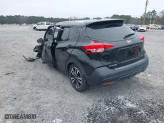 2018 Nissan Kicks SV with VIN 3N1CP5CU6JL540903, listed as a IAAI auction lot 41574975 with 84,793 mi miles. Bid and sale history available at carsss.com. Image 3.