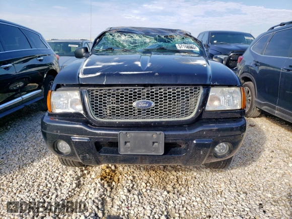2003 Ford Ranger XL with VIN 1FTYR14V13PB23774, listed as a Copart auction lot 57166565 with 170,638 mi miles and Salvage title. Bid and sale history available at DreamBid. Image 5.