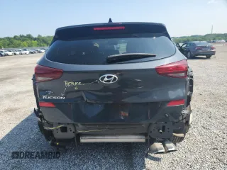 2021 Hyundai Tucson Ultimate with VIN KM8J33AL9MU343048, listed as a Copart auction lot 57421225 with 43,322 mi miles and Salvage title. Bid and sale history available at DreamBid. Image 6.