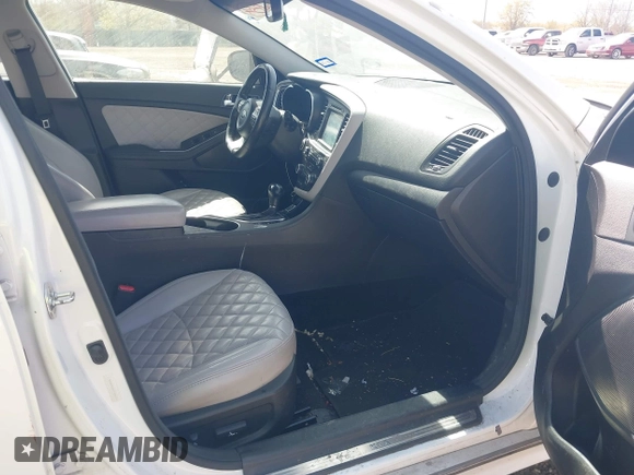 2015 Kia Optima SXL Turbo with VIN 5XXGR4A68FG408140, listed as a IAAI auction lot 41788669 with 110,679 mi miles and . Bid and sale history available at DreamBid. Image 5.