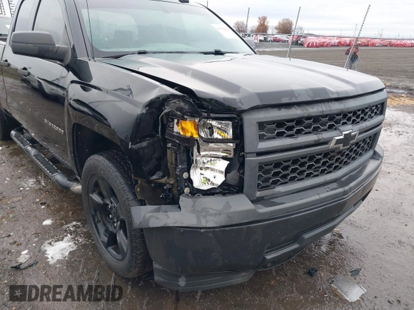2015 Chevrolet Silverado 1500 LS with VIN 1GCRCPEH5FZ410299, listed as a IAAI auction lot 41106429 with 154,124 mi miles and . Bid and sale history available at DreamBid. Image 6.
