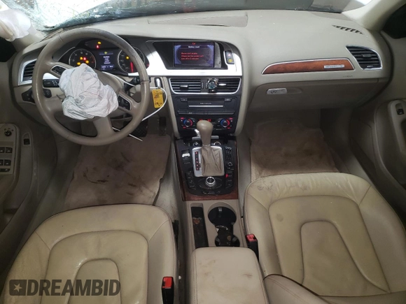 2012 Audi A4 2.0T Premium Plus with VIN WAUWFAFL1CA074801, listed as a Copart auction lot 83802384 with 158,004 mi miles and Salvage Title. Bid and sale history available at carsss.com. Image 8.