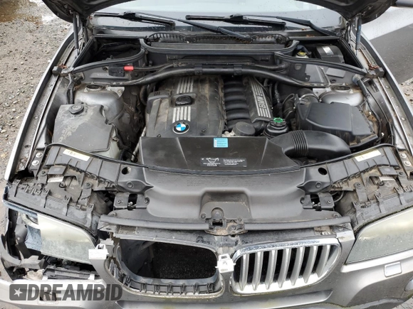 2009 BMW X3 xDrive30i with VIN WBXPC934X9WJ26260, listed as a Copart auction lot 50270245 with 80,312 mi miles and Salvage Title. Bid and sale history available at carsss.com. Image 12.