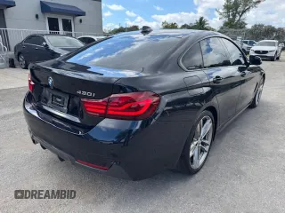 2020 BMW 4 Series 430i with VIN WBA4J1C04LBU67797, listed as a Copart auction lot 44953505 with 48,124 mi miles and Salvage title. Bid and sale history available at DreamBid. Image 3.