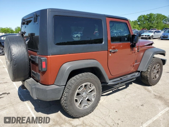 2014 Jeep Wrangler Rubicon with VIN 1C4BJWCG9EL285532, listed as a Copart auction lot 56548325 with 100,032 mi miles and Salvage title. Bid and sale history available at DreamBid. Image 3.