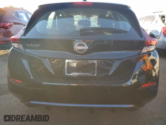 2024 Nissan LEAF S with VIN 1N4AZ1BV2RC554876, listed as a Copart auction lot 76704724 with 4,532 mi miles and Clean title. Bid and sale history available at DreamBid. Image 6.