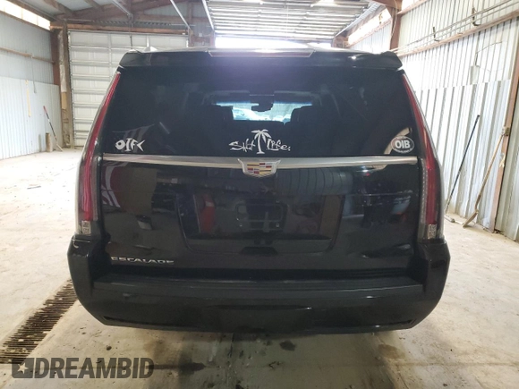 2015 Cadillac Escalade ESV Premium with VIN 1GYS4TKJ4FR631854, listed as a Copart auction lot 50346025 with 128,406 mi miles and Salvage title. Bid and sale history available at DreamBid. Image 6.