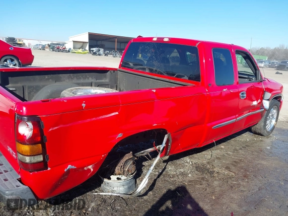 2004 GMC Sierra 1500 SLE with VIN 2GTEC19TX41348835, listed as a IAAI auction lot 41446444 with 216,333 mi miles and . Bid and sale history available at DreamBid. Image 18.