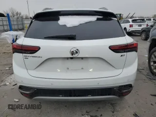 2022 Buick Envision Essence with VIN LRBFZPR4XND110227, listed as a Copart auction lot 44638245 with 30,492 mi miles and Salvage Title. Bid and sale history available at carsss.com. Image 6.