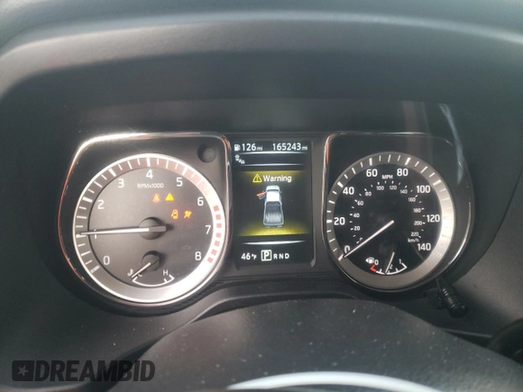 2017 Nissan Titan SL with VIN 1N6AA1E6XHN527639, listed as a Copart auction lot 85644444 with 165,243 mi miles and Salvage title. Bid and sale history available at DreamBid. Image 9.