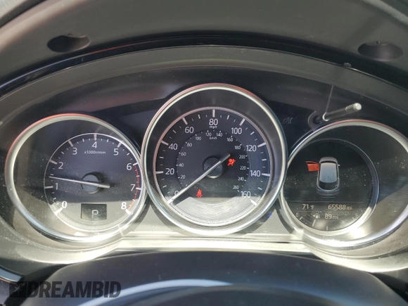 2016 Mazda CX-9 Grand Touring with VIN JM3TCADY9G0123193, listed as a Copart auction lot 50123825 with 65,588 mi miles and Salvage Title. Bid and sale history available at DreamBid. Image 9.