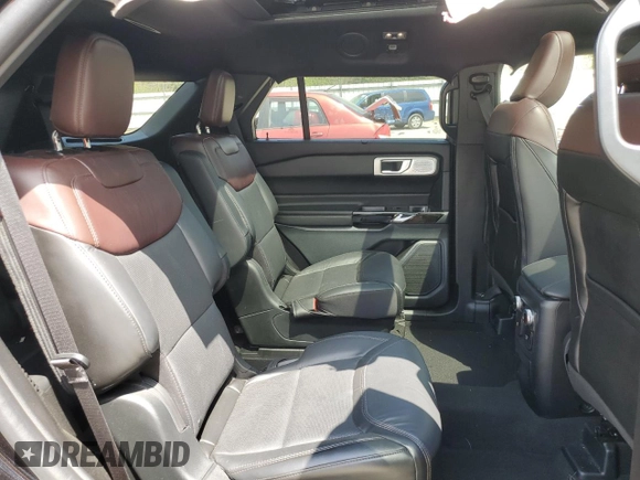 2023 Ford Explorer Platinum with VIN 1FM5K8HC8PGB47242, listed as a Copart auction lot 53545195 with 17,214 mi miles and Salvage title. Bid and sale history available at DreamBid. Image 11.