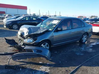 2004 Honda Civic EX with VIN 2HGES26804H624604, listed as a IAAI auction lot 41288262 with 294,964 mi miles. Bid and sale history available at carsss.com. Image 17.