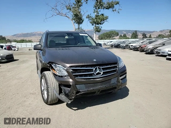 2013 Mercedes-Benz M 350 with VIN 4JGDA5HB6DA207263, listed as a Copart auction lot 62789685 with 82,378 mi miles and Salvage title. Bid and sale history available at DreamBid. Image 14.