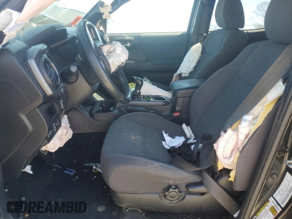 2018 Toyota Tacoma SR with VIN 5TFCZ5AN3JX128185, listed as a Copart auction lot 48668685 with 0 mi miles and Salvage Title. Bid and sale history available at carsss.com. Image 7.