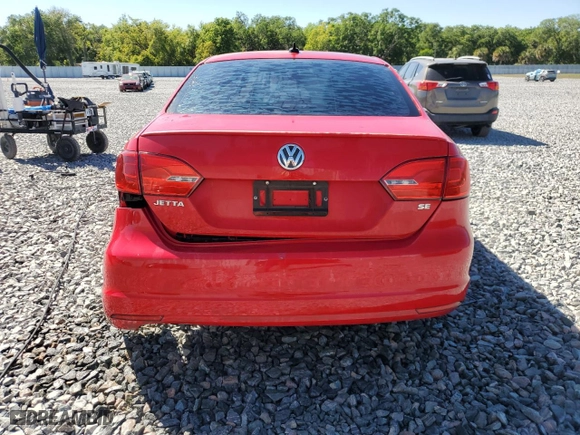2014 Volkswagen Jetta Sedan SE w/Connectivity with VIN 3VWB07AJ0EM295577, listed as a Copart auction lot 49915785 with 86,784 mi miles and Salvage Title. Bid and sale history available at carsss.com. Image 6.