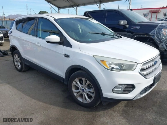 2017 Ford Escape SE with VIN 1FMCU0GD9HUD20265, listed as a IAAI auction lot 41389092 with 66,778 mi miles. Bid and sale history available at carsss.com. Image 1.