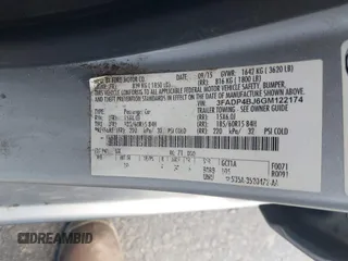2016 Ford Fiesta SE with VIN 3FADP4BJ6GM122174, listed as a IAAI auction lot 42161294 with 138,090 mi miles. Bid and sale history available at carsss.com. Image 9.