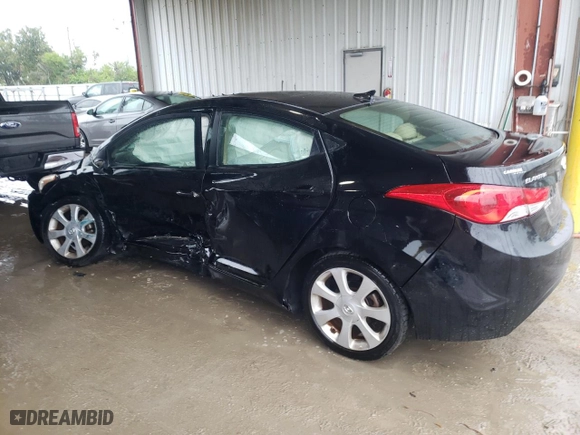2011 Hyundai Elantra Ltd with VIN KMHDH4AE5BU168140, listed as a Copart auction lot 48979085 with 94,426 mi miles and Non Repairable. Bid and sale history available at carsss.com. Image 2.