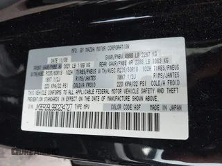 2009 Mazda CX-7 Grand Touring with VIN JM3ER29L990234727, listed as a IAAI auction lot 41272921 with 173,753 mi miles. Bid and sale history available at carsss.com. Image 9.