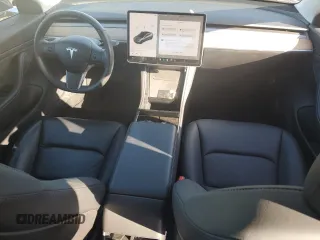 2020 Tesla Model 3 Long Range with VIN 5YJ3E1EB6LF616807, listed as a Copart auction lot 49485625 with 34,896 mi miles and Salvage Title. Bid and sale history available at carsss.com. Image 8.