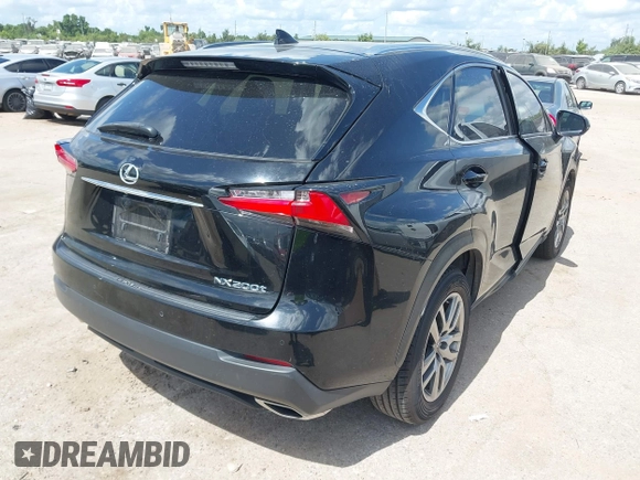 2015 Lexus NX 200t with VIN JTJYARBZ8F2003593, listed as a IAAI auction lot 42577517 with 117,965 mi miles and . Bid and sale history available at DreamBid. Image 4.