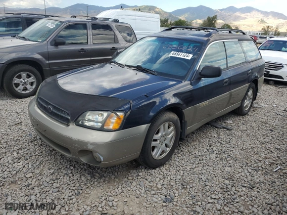 2001 Subaru Legacy Wagon Outback w/RL Equip with VIN 4S3BH675817644845, listed as a Copart auction lot 68561124 with 146,879 mi miles and Clean Title. Bid and sale history available at carsss.com. Image 1.