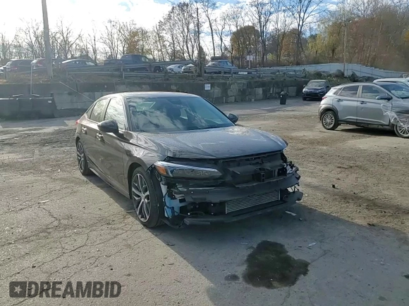2022 Honda Civic Sedan Touring with VIN 2HGFE1F95NH302735, listed as a Copart auction lot 79278734 with 62,532 mi miles and Salvage Title. Bid and sale history available at carsss.com. Image 11.