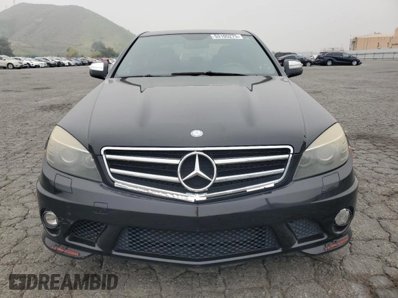 2009 Mercedes-Benz C 63 AMG with VIN WDDGF77X79F272909, listed as a Copart auction lot 53105275 with 164,283 mi miles and Clean Title. Bid and sale history available at DreamBid. Image 5.