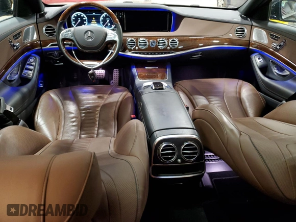2017 Mercedes-Benz S 550 with VIN WDDUG8FB0HA339812, listed as a Copart auction lot 46506205 with 74,439 mi miles and Clean Title. Bid and sale history available at carsss.com. Image 8.