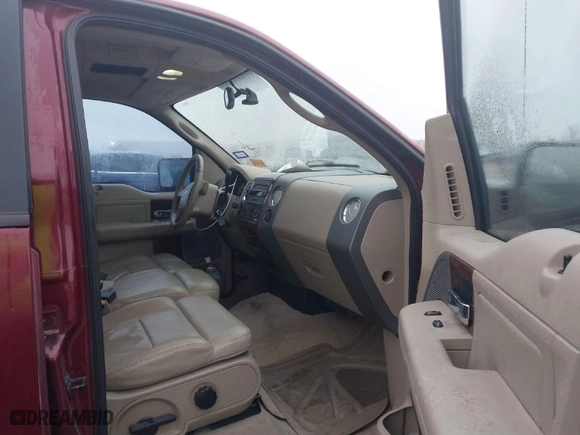 2005 Ford F-150 XLT with VIN 1FTPW125X5KC31754, listed as a IAAI auction lot 41608657 with 247,756 mi miles. Bid and sale history available at carsss.com. Image 5.