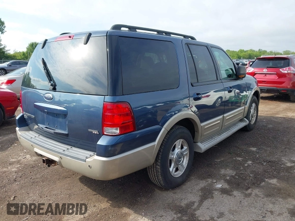 2006 Ford Expedition Eddie Bauer z VIN 1FMFU18536LA22209, wystawiony jako IAAI lot #42241459 z przebiegiem 121 600 mil mil oraz . Historia ofert i sprzedaży dostępna na DreamBid. Obrazek 4.