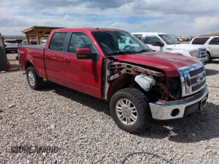 2009 Ford F-150 XL with VIN 1FTPW14V19FA61652, listed as a Copart auction lot 54440595 with 154,589 mi miles and Salvage Title. Bid and sale history available at DreamBid. Image 4.