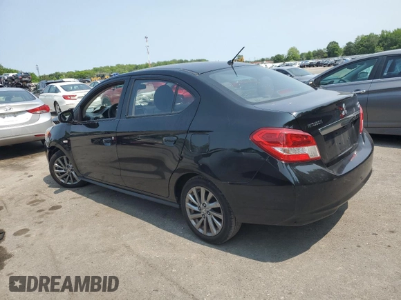 2019 Mitsubishi Mirage ES with VIN ML32F3FJ4KHF08135, listed as a Copart auction lot 59412865 with 89,324 mi miles and Salvage title. Bid and sale history available at DreamBid. Image 2.