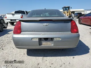 2006 Chevrolet Monte Carlo LS with VIN 2G1WJ15K769212716, listed as a Copart auction lot 75084664 with 0 mi miles and Salvage Title. Bid and sale history available at carsss.com. Image 6.