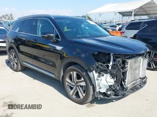 2023 Kia Sorento Hybrid EX with VIN KNDRHDLG4P5193721, listed as a IAAI auction lot 41545430 with 58,887 mi miles. Bid and sale history available at carsss.com. Image 1.