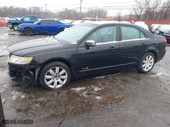 2007 Lincoln MKZ with VIN 3LNHM28T57R609818, listed as a IAAI auction lot 41510844 with 138,878 mi miles. Bid and sale history available at carsss.com. Image 2.