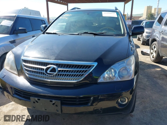 2008 Lexus RX 400h with VIN JTJHW31U582866777, listed as a IAAI auction lot 41880851 with 211,495 mi miles and . Bid and sale history available at DreamBid. Image 12.