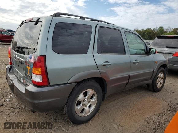2003 Mazda Tribute LX with VIN 4F2YZ94123KM49852, listed as a Copart auction lot 71779054 with 263,938 mi miles and Salvage Title. Bid and sale history available at carsss.com. Image 3.