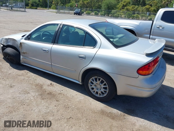 2004 Oldsmobile Alero GL1 z VIN 1G3NL52F54C206964, wystawiony jako IAAI lot #42160307 z przebiegiem 129 808 mil mil oraz . Historia ofert i sprzedaży dostępna na DreamBid. Obrazek 3.