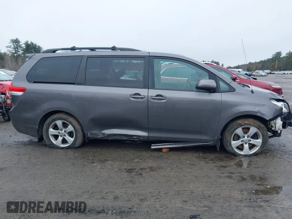 2012 Toyota Sienna LE AAS with VIN 5TDKK3DC8CS179642, listed as a IAAI auction lot 41944348 with Not Provided miles and . Bid and sale history available at DreamBid. Image 12.